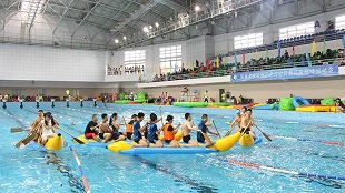 大型团建活动：水上趣味运动会